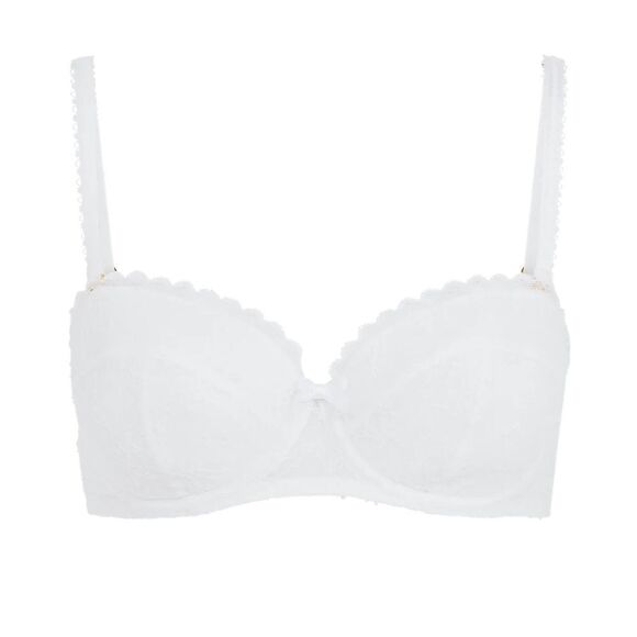 NWT AGENT PROVOCATEUR LACE STRAPLESS BRA WITH STRAPS 34B - Picture 1 of 10